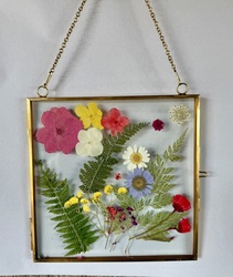 Patchwork Presents Fun with Pressed Flowers!
