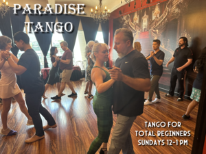 🎉 Tango for Total Beginners – Sundays at Paradise Tango! 💃🕺