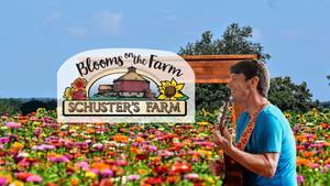 Dan Maguire at Blooms on the Farm