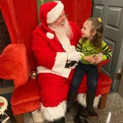 Cookies with Santa