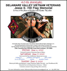 Jesse Hill DV3 Flag Memorial