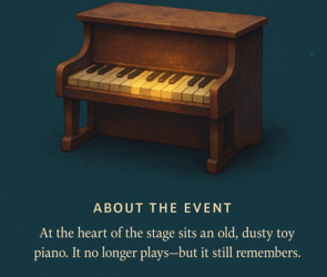 The Dusty Piano: A Storytelling Recital