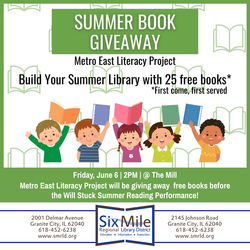 Metro East Literacy Project Summer Book Giveaway