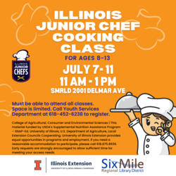 Illinois Junior Chef Cooking Class a U of I Extension Program