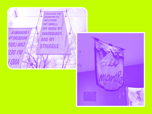 Expression and the Wind: Banners, Flags, and Voices Rising