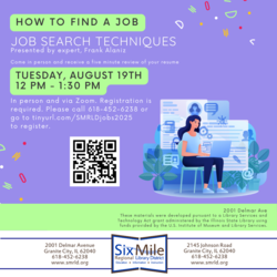 Job Search Training Session Series