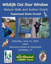 Wildlife Out Your Window: Nature Walk and Author Event at Topsmead