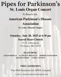 Pipes for Parkinson’s - St. Louis Organ Concert
