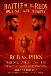 Ipl Finals Champtionship Watch Party Sidebar Downtown Boston