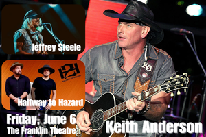 Keith Anderson 20th Anniversary with Jeffrey Steele and Halfway To Hazard June 6