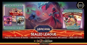 Lorcana League & Reign of Jafar Sealed League
