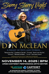Don McLean  Starry Starry Night - A Night of Hits and Stories