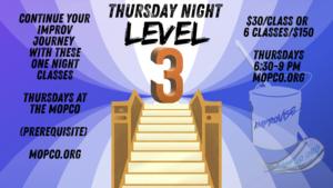 Thursday Night, Level 3 Class - Wait, What?
