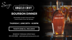 Angel's Envy Bourbon Dinner at Sage