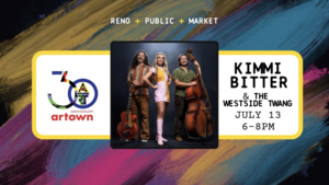 Kimmi Bitter & The Westside Twang at Reno Public Market for Artown