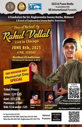 Voice of the Soul by Rahul Vellal LIVE in CHICAGO 2025