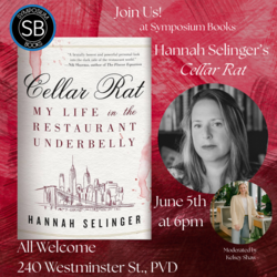 Author Event! Hannah Selinger's "Cellar Rat"