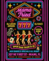 Mama Tried Turns Lucky Number 7