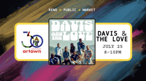 Davis and The Love at Reno Public Market for Artown