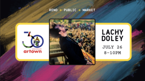 Lachy Doley at Reno Public Market for Artown