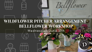 Wildflower Pitcher Arrangement - Bellflower Workshop