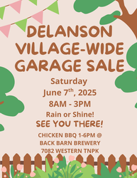 DELANSON VILLAGE WIDE GARAGE SALE