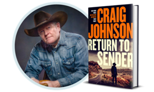 Craig Johnson discussing and signing Return to Sender