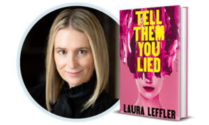 Laura Leffler discussing and signing Tell Them You Lied