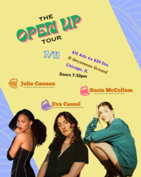 Eva Cassel, Susie McCollum, Julia Cannon @ Uncommon Ground