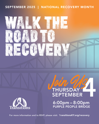 Transitions "Walk The Road To Recovery" Event