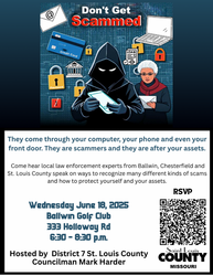 “Avoiding Scams” Town Hall