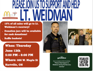 McDonald's Lt. Wediman Fundraiser