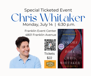 Meet the Author: Chris Whitaker
