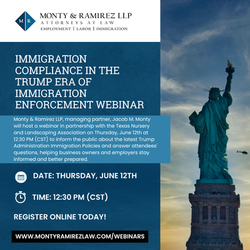 Immigration Compliance in the Trump Era of Immigration Enforcement Webinar