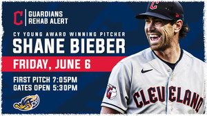 Shane Bieber at Akron RubberDucks