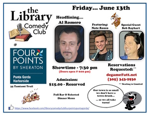 The Library Comedy Club Show