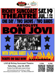 80s Rock Tribute with "The Def Leppard Experience and Absolute Bon Jovi