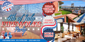 July 4th Fireworks at 33 Hotel