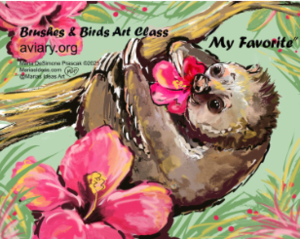 Brushes and Birds featuring Maria DeSimone Prascak of Maria’s Ideas