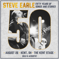 Steve Earle - 50 Years of Songs & Stories - Solo & Acoustic