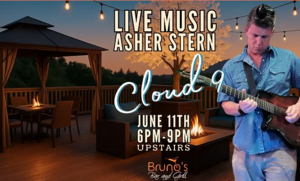 Live Music with Asher Stern and    $7 Whiskey shots and $7 Wings!