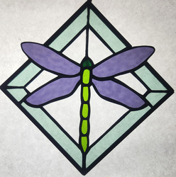Dragonfly Leaded Glass Class at the Museum of the American Arts and Crafts Movement