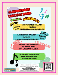 Albuquerque Concert Band Free Summer Concert!