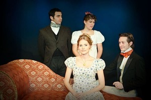 Impro's Jane Austen Unscripted at North Coast Repertory Theatre