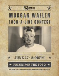Morgan Wallen Look-a-Like Contest