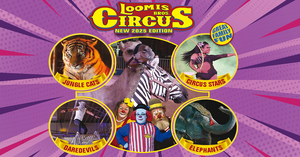 Loomis Bros. Circus 2025 Tour - Wingate, NC - July 5 & 6 - Cross Creek Arena
