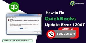 Here’s how you can fix the QuickBooks error 12007: