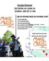 Make Music Day World Wide Free Event, Everyday's Build-a-Burger, 6 bands,