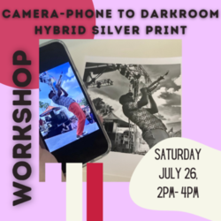 Camera-phone to Darkroom Hybrid Silver Print Workshop