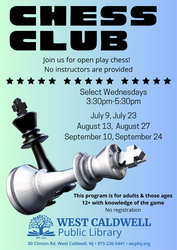 Chess Club Open Play